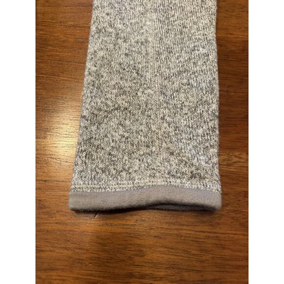 Small Patagonia Sleeve Quarter Zip Pullover Gray Sweater - Picture 9 of 11